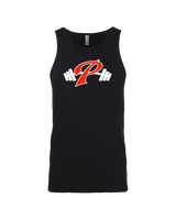 Palomar College Football P With Barbell - Tank Top