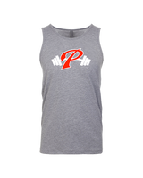 Palomar College Football P With Barbell - Tank Top