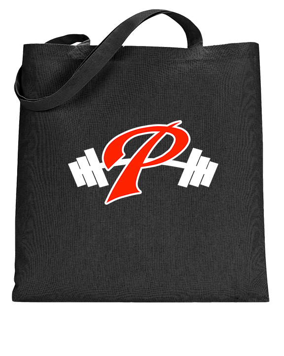 Palomar College Football P With Barbell - Tote