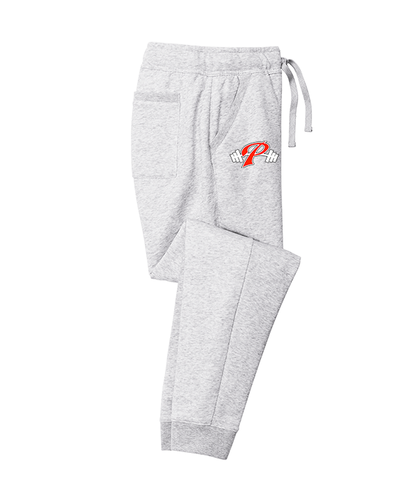 Palomar College Football P With Barbell Black Stroke - Cotton Joggers