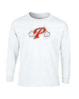 Palomar College Football P With Barbell Black Stroke - Cotton Longsleeve