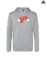 Palomar College Football P With Barbell Black Stroke - Mens Adidas Hoodie