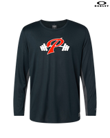 Palomar College Football P With Barbell Black Stroke - Mens Oakley Longsleeve