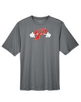Palomar College Football P With Barbell Black Stroke - Performance Shirt