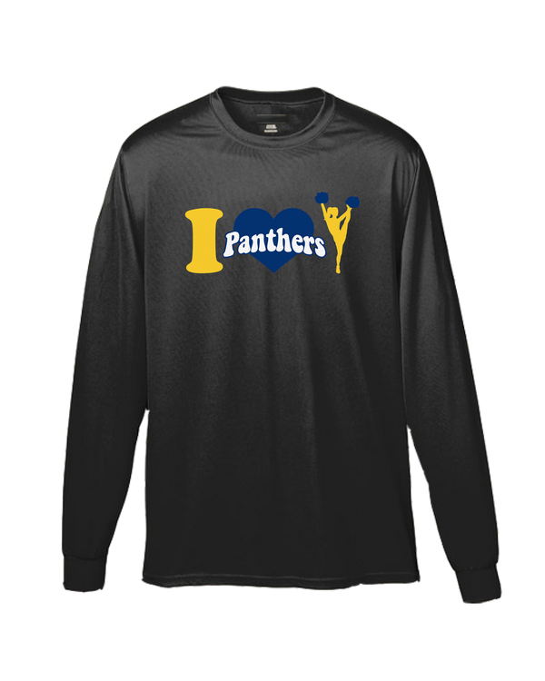 Downers Grove Panthers Heart - Performance Long Sleeve