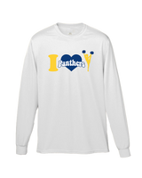 Downers Grove Panthers Heart - Performance Long Sleeve