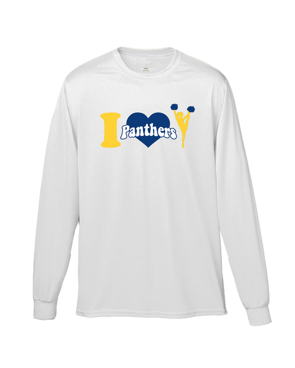Downers Grove Panthers Heart - Performance Long Sleeve