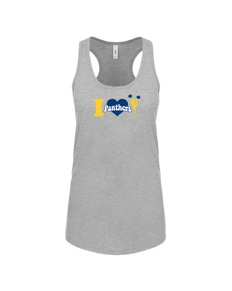 Downers Grove Panthers Heart - Women’s Tank Top