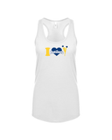 Downers Grove Panthers Heart - Women’s Tank Top