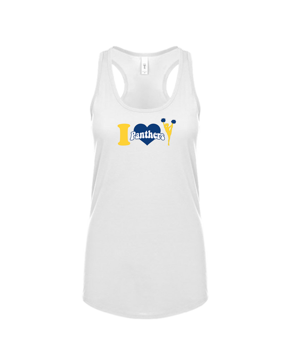 Downers Grove Panthers Heart - Women’s Tank Top