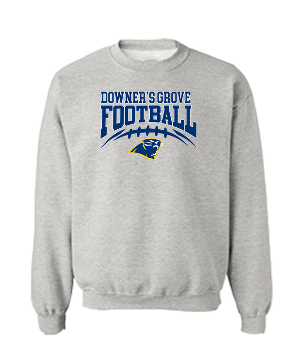 Downers Grove Panthers Football- Crewneck Sweatshirt