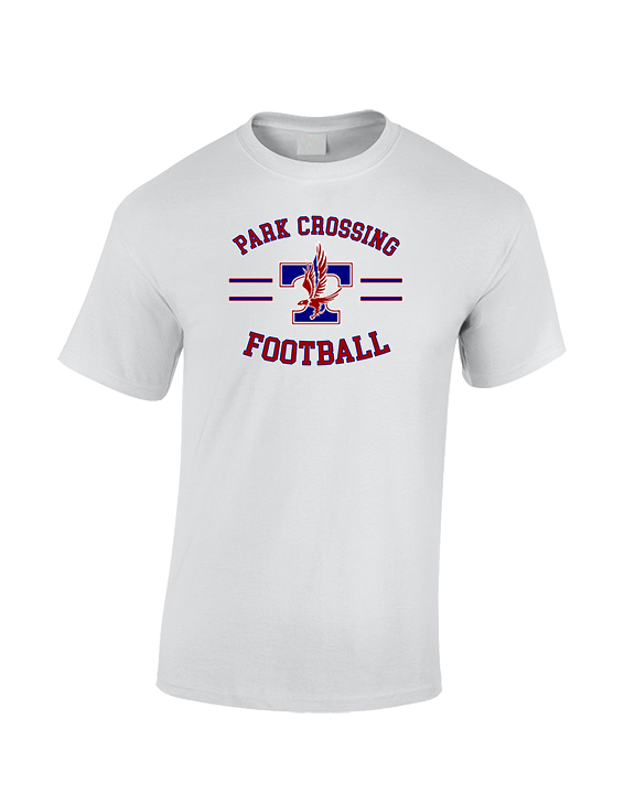 Park Crossing HS Football Curve - Cotton T-Shirt