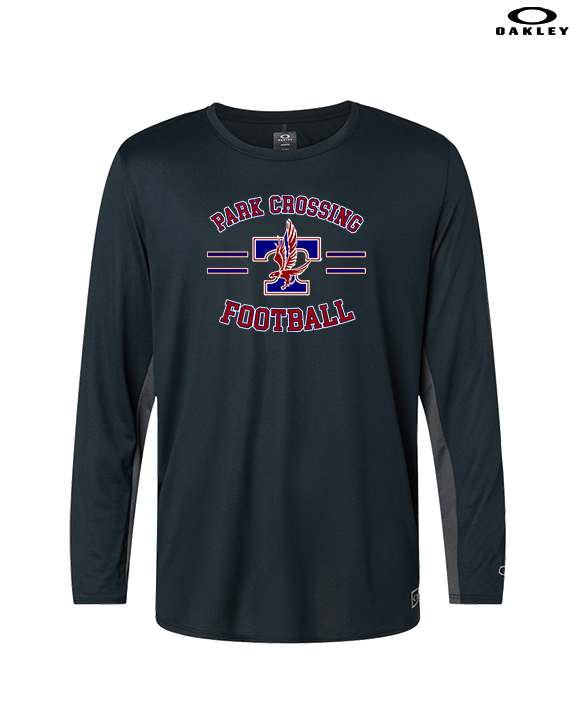 Park Crossing HS Football Curve - Mens Oakley Longsleeve