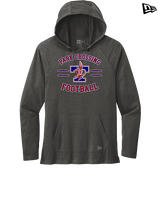 Park Crossing HS Football Curve - New Era Tri-Blend Hoodie