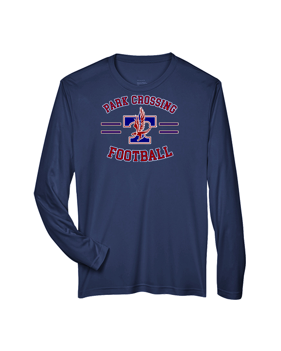 Park Crossing HS Football Curve - Performance Longsleeve