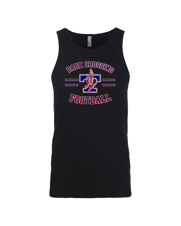 Park Crossing HS Football Curve - Tank Top