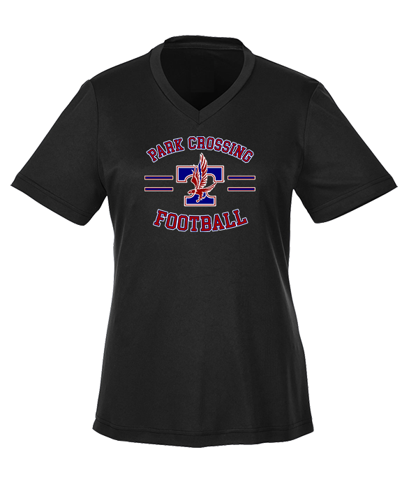 Park Crossing HS Football Curve - Womens Performance Shirt