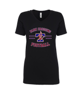 Park Crossing HS Football Curve - Womens V-Neck