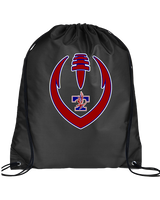 Park Crossing HS Football Full Football - Drawstring Bag