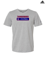 Park Crossing HS Football Pennant - Mens Adidas Performance Shirt