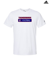 Park Crossing HS Football Pennant - Mens Adidas Performance Shirt