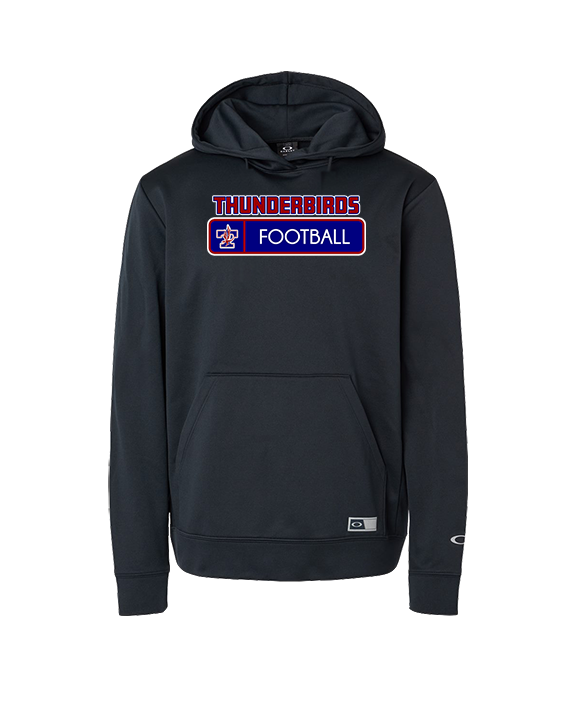 Park Crossing HS Football Pennant - Oakley Performance Hoodie