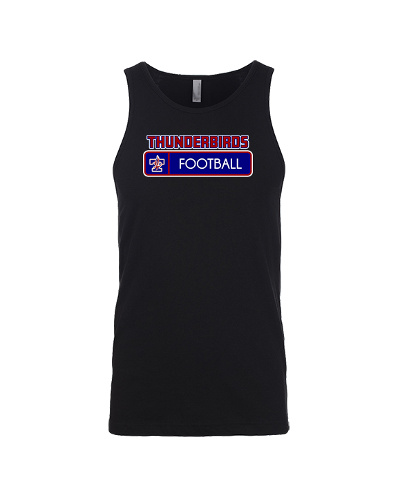 Park Crossing HS Football Pennant - Tank Top