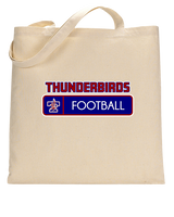 Park Crossing HS Football Pennant - Tote