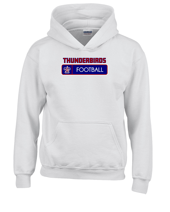 Park Crossing HS Football Pennant - Unisex Hoodie