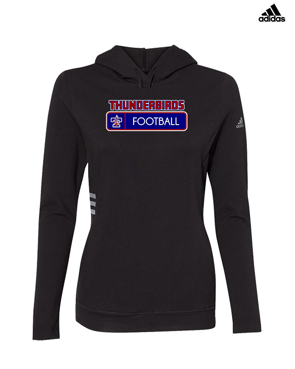 Park Crossing HS Football Pennant - Womens Adidas Hoodie