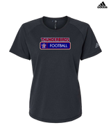 Park Crossing HS Football Pennant - Womens Adidas Performance Shirt