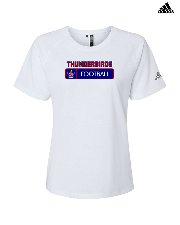 Park Crossing HS Football Pennant - Womens Adidas Performance Shirt