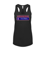 Park Crossing HS Football Pennant - Womens Tank Top