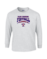 Park Crossing HS Football School Football - Cotton Longsleeve