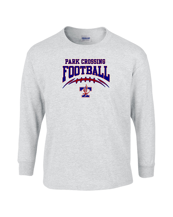 Park Crossing HS Football School Football - Cotton Longsleeve