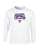 Park Crossing HS Football School Football - Cotton Longsleeve