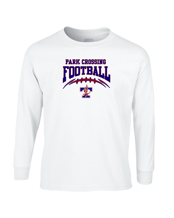 Park Crossing HS Football School Football - Cotton Longsleeve