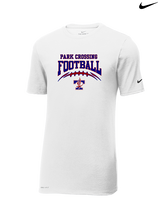 Park Crossing HS Football School Football - Mens Nike Cotton Poly Tee