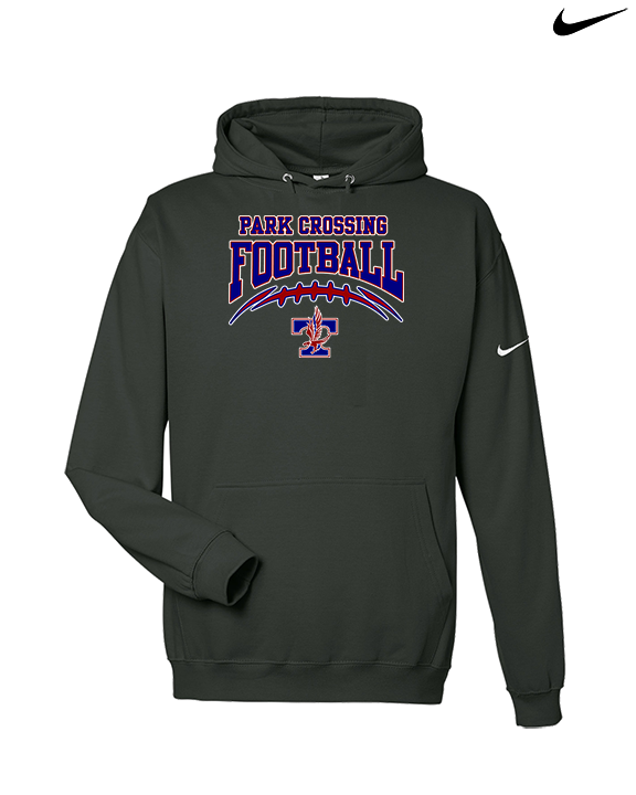 Park Crossing HS Football School Football - Nike Club Fleece Hoodie