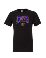 Park Crossing HS Football School Football - Tri-Blend Shirt