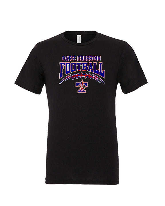 Park Crossing HS Football School Football - Tri-Blend Shirt