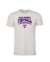 Park Crossing HS Football School Football - Tri-Blend Shirt