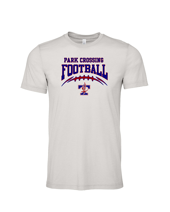 Park Crossing HS Football School Football - Tri-Blend Shirt