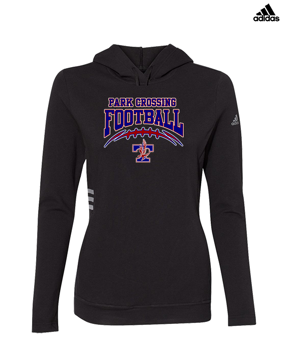 Park Crossing HS Football School Football - Womens Adidas Hoodie