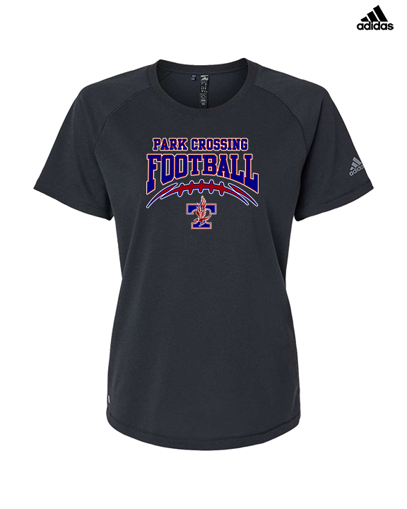 Park Crossing HS Football School Football - Womens Adidas Performance Shirt