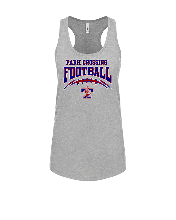 Park Crossing HS Football School Football - Womens Tank Top