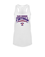 Park Crossing HS Football School Football - Womens Tank Top