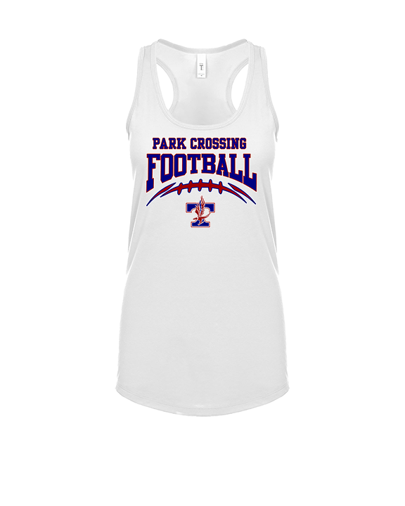 Park Crossing HS Football School Football - Womens Tank Top