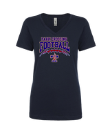 Park Crossing HS Football School Football - Womens Vneck