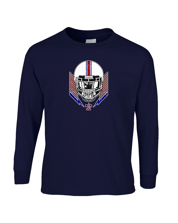 Park Crossing HS Football Skull Crusher - Cotton Longsleeve